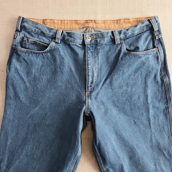 Duluth Trading Co. Jeans Men's 42 X 30 Medium Wash 85058 Heavy Duty Denim - Picture 8 of 16